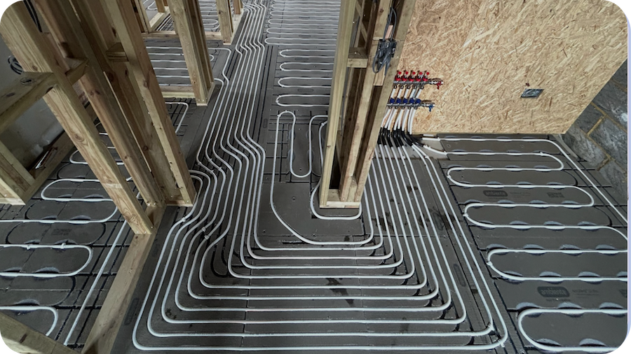 Under floor heating (UFH), Kent